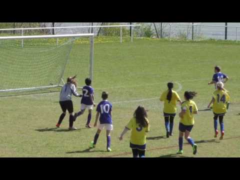 22.04.2017 Championnat Juiniors D  FC Val-de-RUz II - FC Corcelles Cormondèche (Filles) 12 - 1