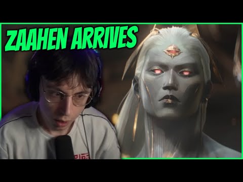 Caedrel Reacts To New LoL Champion ZAAHEN & S3 Cinematic | Twilight's End