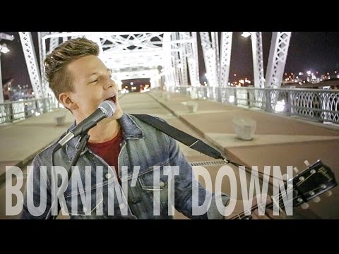 Burnin' It Down - Tyler Ward (Acoustic Cover) - Jason Aldean - Official Music Video