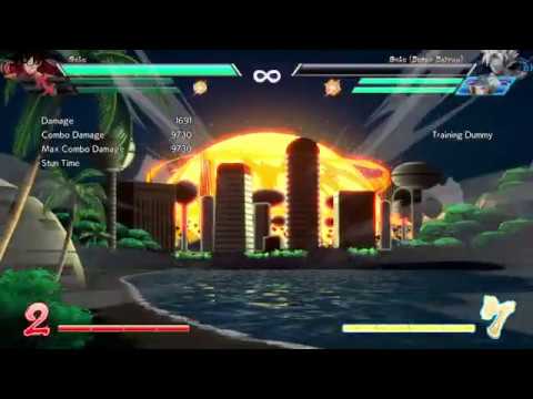 Android 17/Base Goku/SSJ Goku: Big Boy Damage