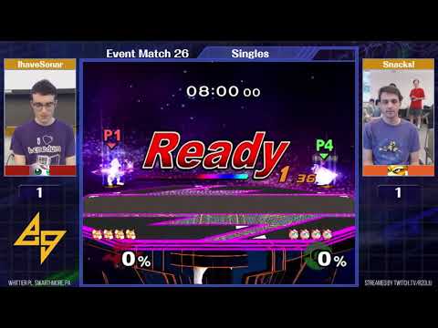 Event Match 26: IhaveSonar (Puff) vs Snacks! (Fox) - Losers Round 2