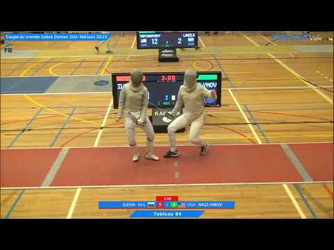 Sint Niklaas World Cup 2023 SWS - L64 - Yoana Ilieva BUL v Tatiana Nazlymov USA