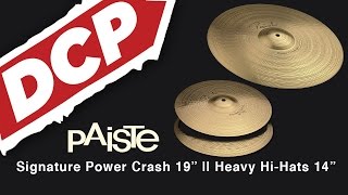 Video thumbnail for Paiste Signature Power Crash 19" and Heavy Hi Hat 14" Cymbals by Drum Center of Portsmouth
