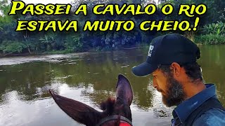 O VEÍCULO FICOU NO MATO .!! Cheguei com muita chuva na vila