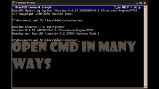 How to Open CMD from Folder | Administrator | Run Window | Task Manager and Many More