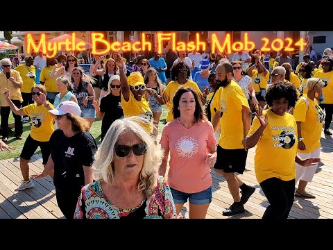 Myrtle Beach Flash Mob Line Dance 2024