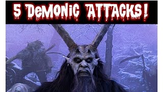 5 Scary Demon/ Ghost/ Interdimensional Beings Attacks Caught on Film | Midnight Fears
