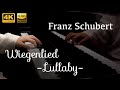 Schubert : Wiegenlied (Lullaby) - Piano Solo - 【4K / Hi-Res Audio】