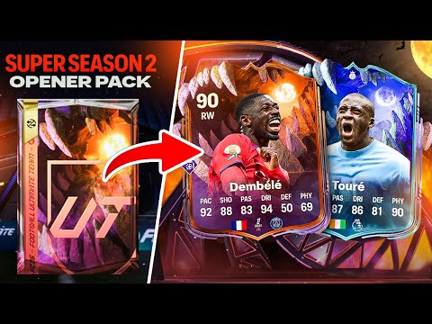 INSANE LUCK! 😱 9x NEW SUPER SEASON 2 OPENER PACKS! #eafc26