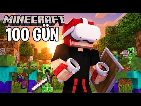 I tried to spend 100 days in Minecraft VR.