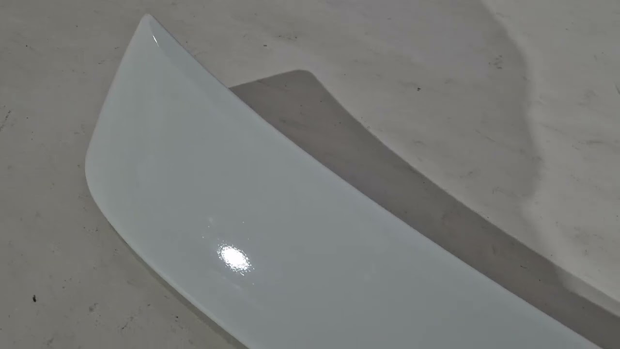 Спойлер ABS (Белый Глянец) Video 1