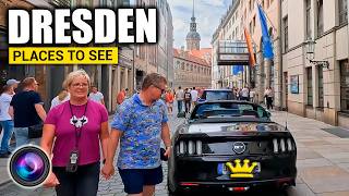 Dresden, Almanya 4K Yürüyüş – Eski Şehir ve Güzel Sokaklar