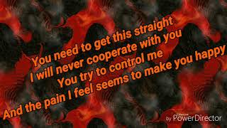 Me against You - Three Days Grace (Lyrics)