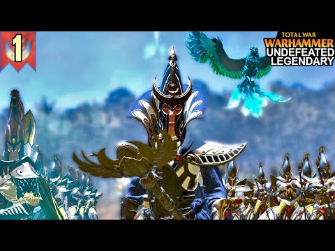 Teclis Undefeated Legendary Campaign Part 1 - Warhammer 3 No Commentary