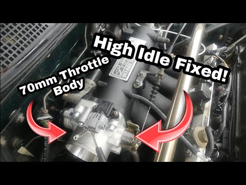 Stock Throttle Body and skunk2 Intake Manifold High Idle Problem Fixed!