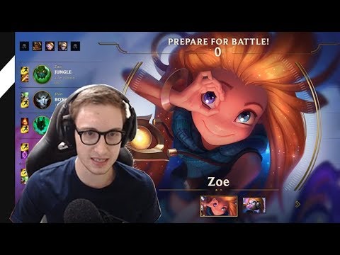 587. Bjergsen - Zoe vs Leblanc - Mid - December 2nd, 2017 - Patch 7.23 PreSeason 8