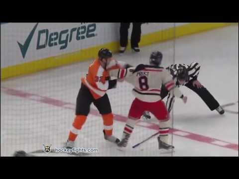 Tom Sestito vs Brandon Prust