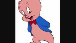 porky pig&#39;s blue Christmas