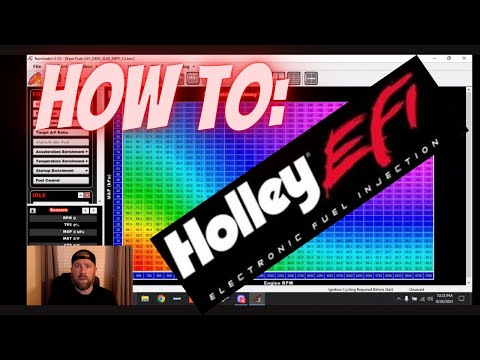 How To: Holley EFI Startup Tune from Laptop using Terminator V3 Software