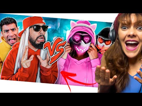 Mussa e Xinglau Vs. Bad e Love - Batalha de Rap - * React