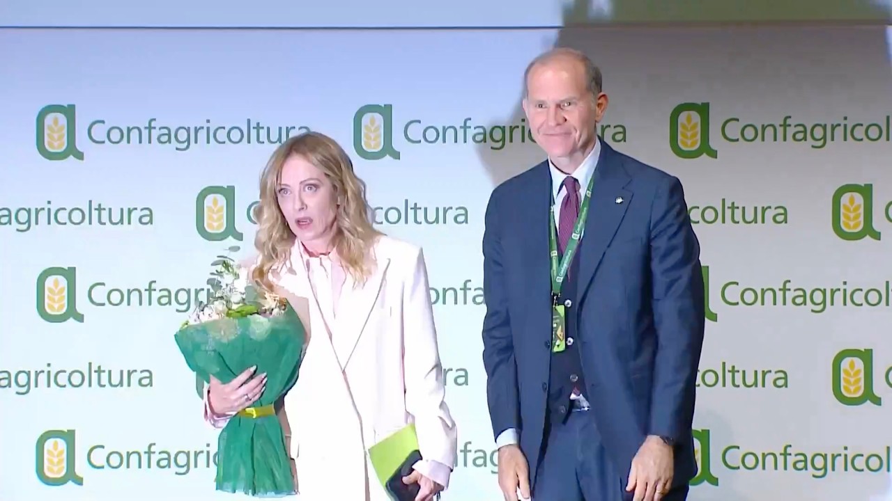 🔴 GIORGIA MELONI INTERVIENE ALL'EVENTO DI CONFAGRICOLTURA “L’AGRICOLTURA, IL FUTURO”