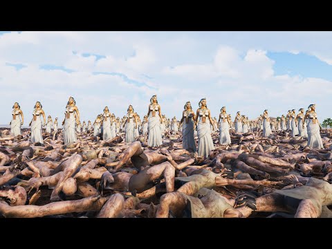 1000 Cleopatra VS 400.000 Zombies - Ultimate Epic Battle Simulator 2