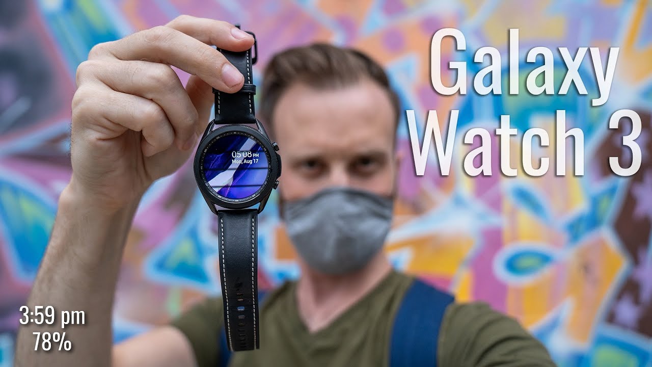 Samsung Galaxy Watch 3 Real-World Test (Review & Battery Test)