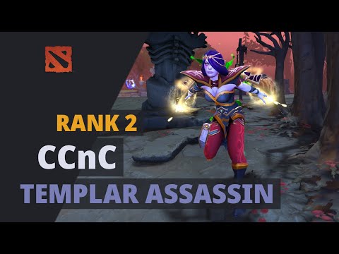 CCnC (Rank 2) plays Templar Assassin Dota 2 Full Game