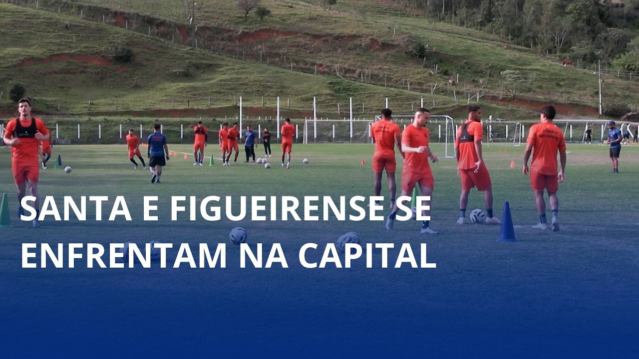 Santa e Figueirense se enfrentam em amistoso na Capital