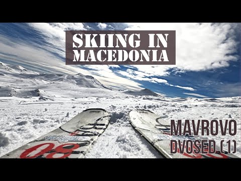 Skiing in Macedonia | Black Slope Dvosed (1) in Mavrovo