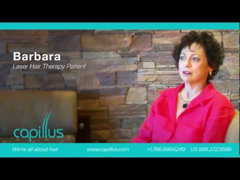 Capillus Laser Hair Therapy - Barbara, Dr. Shelly Friedman LLLT Patient