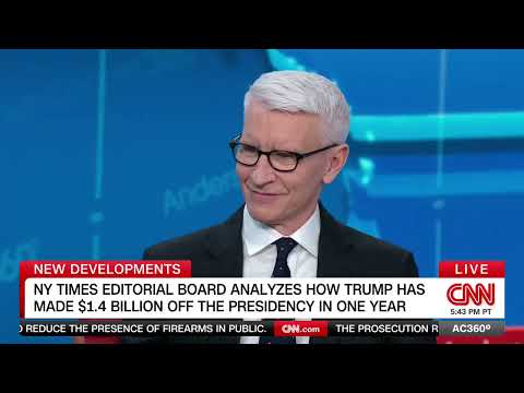 CNN reporter taken aback by 'staggering' report about Trump's wealth during second term