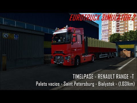 ETS 2 [1.31]  ProMods 2.27 + RusMap 1.8 Rute Saint Petersburg - Bialystok (1.031km)