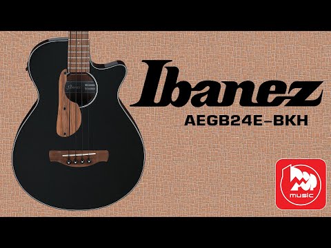 [Eng Sub] Ibanez AEGB24E acoustic bass guitar