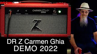 Video thumbnail for DR Z Carmen Ghia Amplifier Demo 2022 by Adam Gotheridge