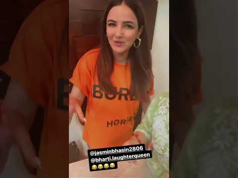 Jasmin bhasin and aly goni at nidhi birthday #alygoni #jasly #jasminbhasin #bhartisingh