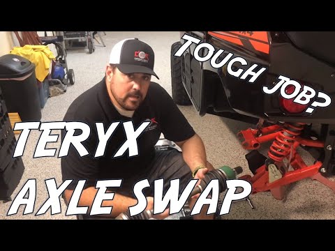 Teryx Axle Swap - ALL BALLS UTV Axle install