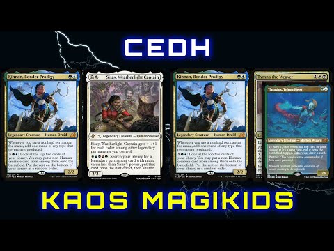 Sisay vs Kinnan vs Tymna/Thrasios vs Kinnan | CEDH Gameplay | Kaos Magikids