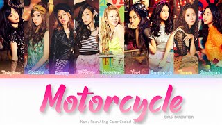 Girls’ Generation (少女時代) Motorcycle Color Coded Lyrics (Kan/Rom/Eng)