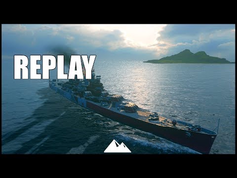 BALTIMORE, Nahkampf mit Reloadmodul - World of Warships | [Replay] [Deutsch] [60fps]