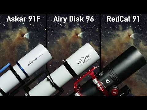 Askar 91F vs. Airy Disk 96 vs. RedCat 91