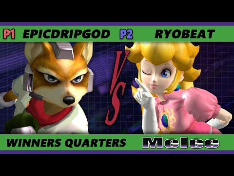 S@X 402 Online Winners Quarters - Ryobeat (Peach) Vs. epicdripgod (Fox) Smash Melee - SSBM