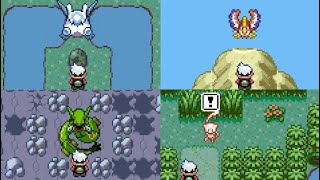 【RSE】全伝説・幻ポケモン登場シーン【エメラルド/レックウザ/ルギア/ホウオウ/ミュウ/デオキシス/ポケットモンスター】