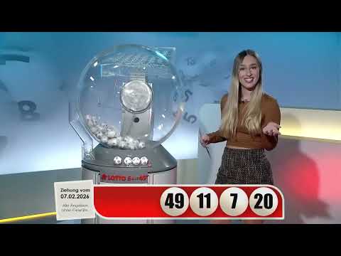 LOTTO 6aus49-Gewinnzahlen von Samstag, 07.02.2026