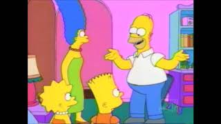 Marge Vs Homer Parental Guidance. Sibling rivalry simpsons fight fight fight funny