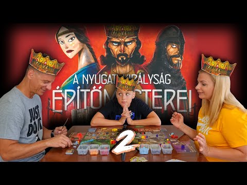 A nyugati királyság építőmesterei társasjáték  2. rész - Nézz fel!
