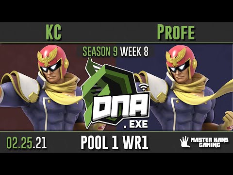 DNA.EXE S9:W8 - Kc (Captain Falcon) vs Profe (Captain Falcon) - Pool 1 WR1