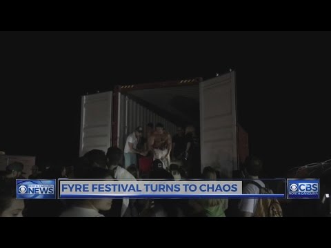 Raleigh man talks about chaos at Fyre Festival in the Bahamas
