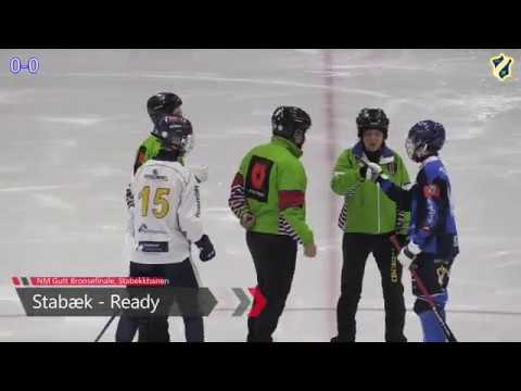 NM Bandy Gutt bronsefinale Stabæk - Ready (høydepunkter)
