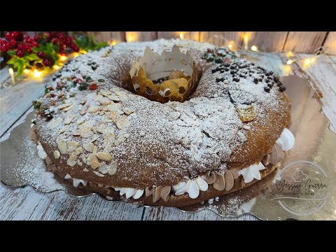 Chocolate King Cake 👑, a new and irresistible version! With Mambo!